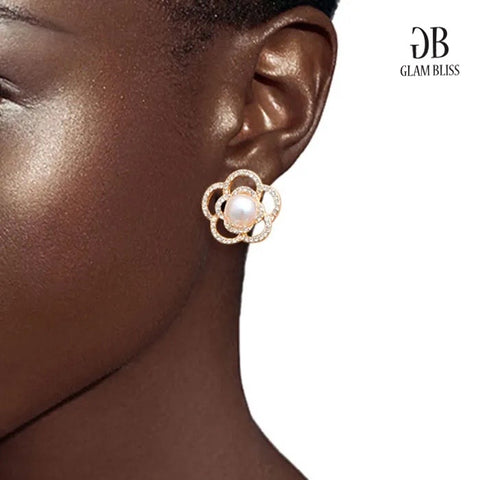 Luxury Inspired CC Earrings