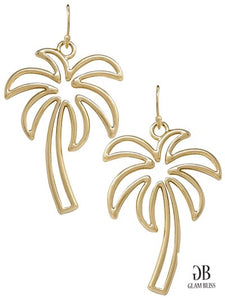 Palm Tree Earrings