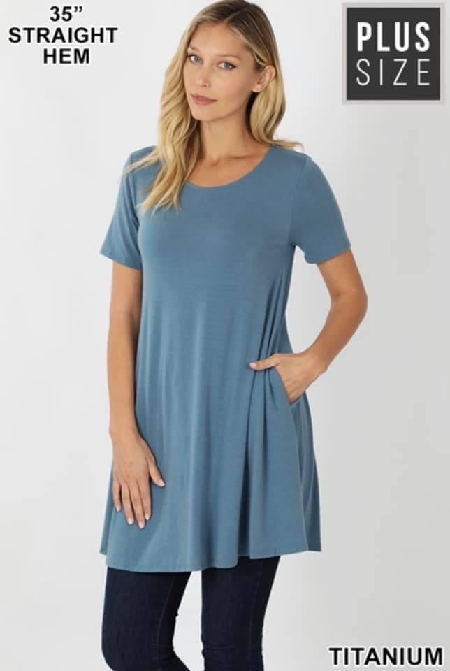 Plus Tunic Top